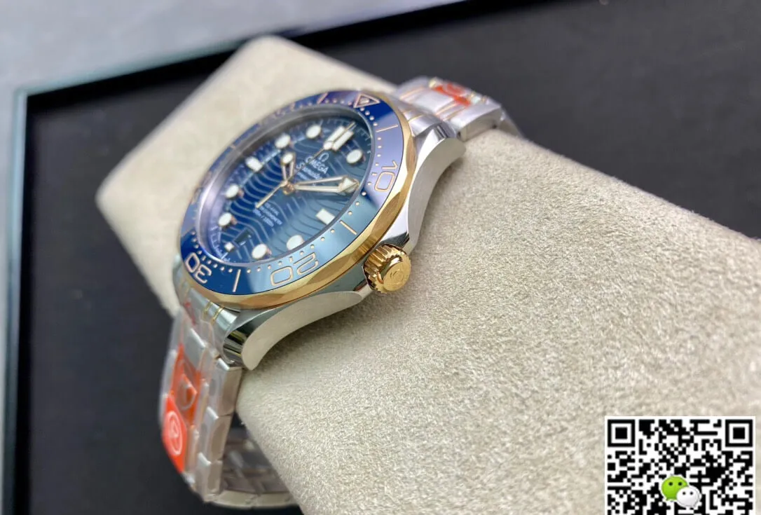 Omega Seamaster Diver 300M 210.20.42.20.03.001 OR Factory 1:1 Best Edition Replica Watch Blue Bezel